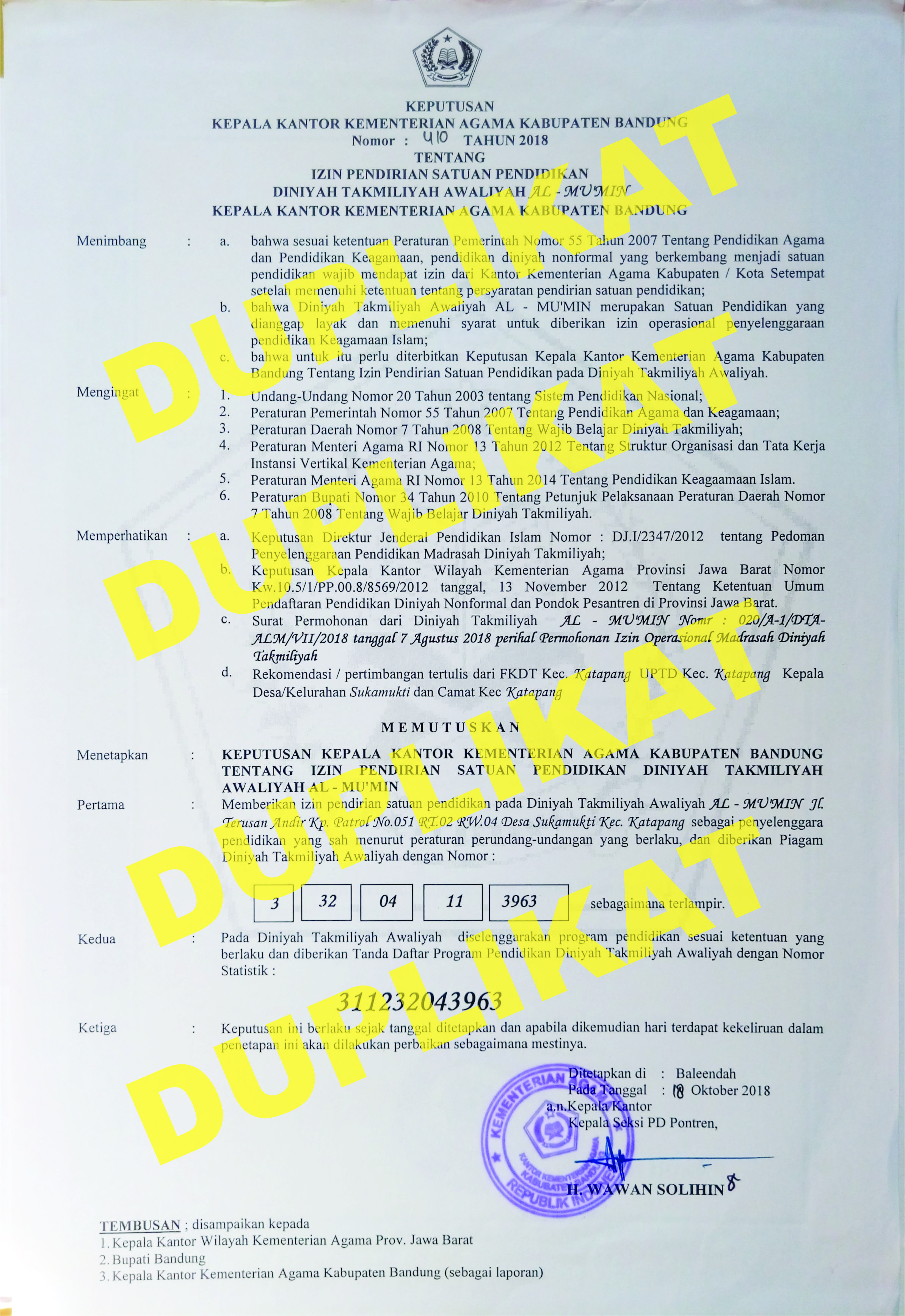 Kegiatan Pendidikan